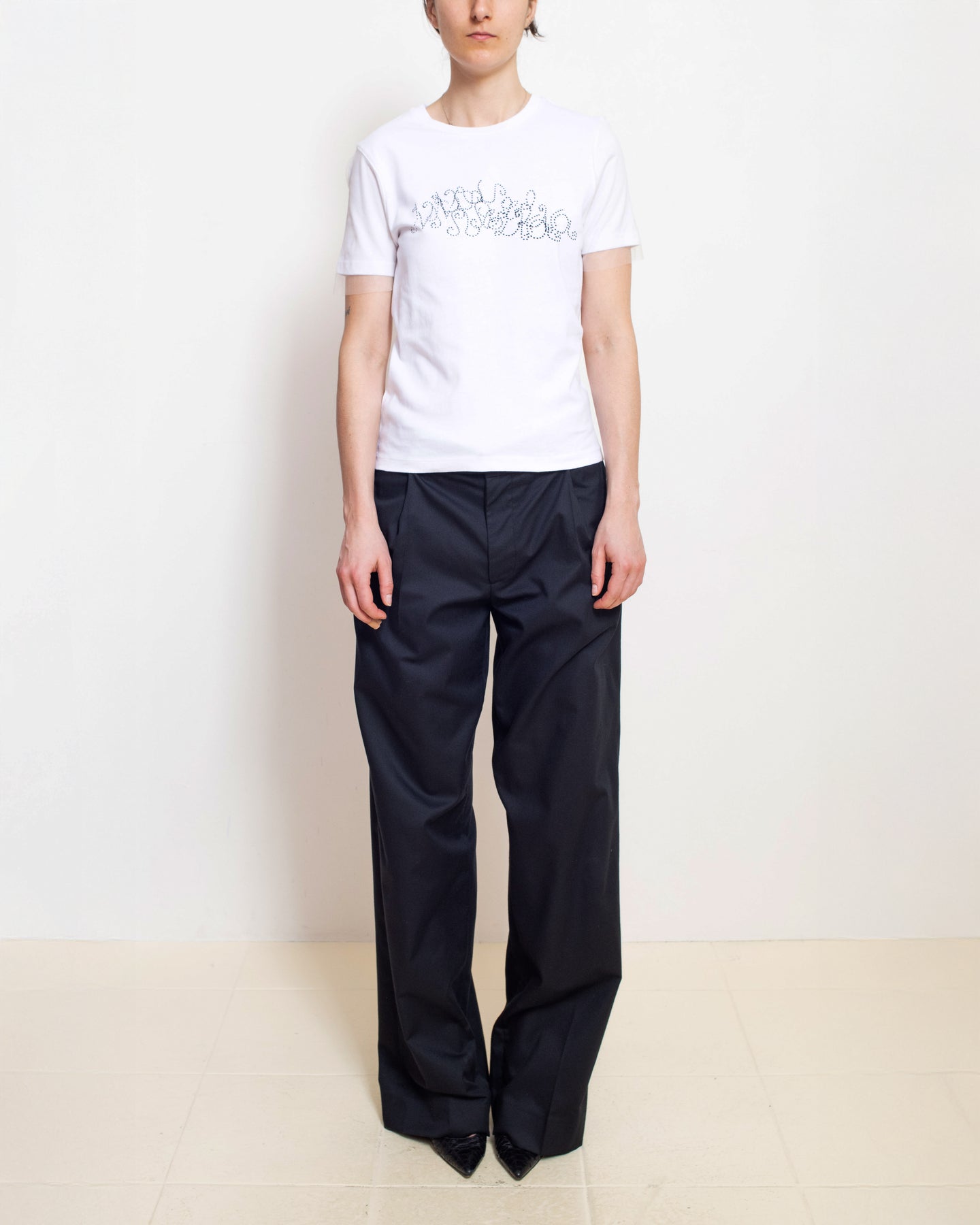 Mycelia Baby T-shirt in White